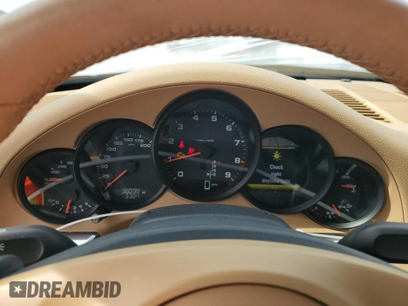 2014 Porsche 911 Carrera with VIN WP0AA2A99ES106694, listed as a Copart auction lot 53679415 with 36,039 mi miles and Salvage Title. Bid and sale history available at carsss.com. Image 9.