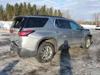2023 Chevrolet Traverse LT Leather with VIN 1GNEVHKW3PJ325681, listed as a Copart auction lot 46568295 with 21,366 mi miles and Salvage Title. Bid and sale history available at carsss.com. Image 3.