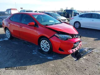 2019 Toyota Corolla L z VIN 5YFBURHE0KP876142, wystawiony jako IAAI lot #41844837 z przebiegiem 63 546 mil mil oraz . Historia ofert i sprzedaży dostępna na DreamBid. Obrazek 1.