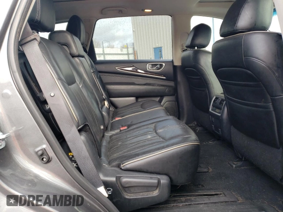 2017 Infiniti QX60 with VIN 5N1DL0MM2HC507316, listed as a Copart auction lot 49079265 with 106,287 mi miles and Salvage Title. Bid and sale history available at carsss.com. Image 11.
