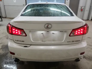 2012 Lexus IS 250 with VIN JTHCF5C22C5053701, listed as a Copart auction lot 45096585 with 194,234 mi miles and Salvage title. Bid and sale history available at DreamBid. Image 6.