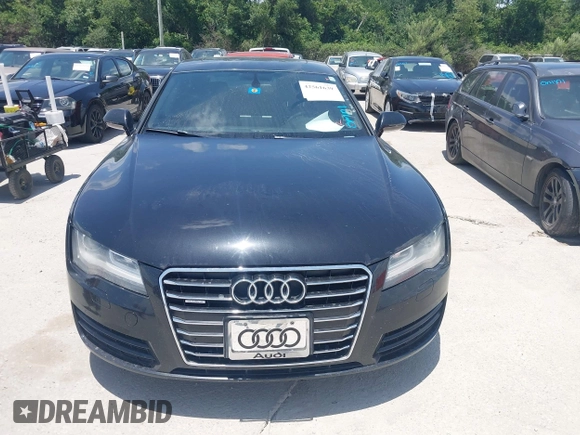 2012 Audi A7 Premium Plus with VIN WAUYGAFC4CN063645, listed as a IAAI auction lot 42561639 with 174,712 mi miles and . Bid and sale history available at DreamBid. Image 6.