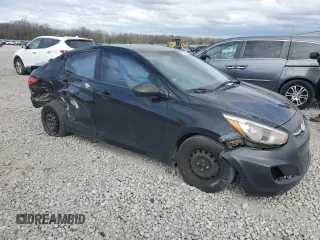 2016 Hyundai Accent SE with VIN KMHCT4AE5GU977073, listed as a Copart auction lot 49668995 with 0 mi miles and Salvage Title. Bid and sale history available at carsss.com. Image 4.