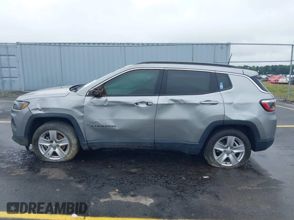 2022 Jeep Compass Latitude с VIN 3C4NJCBB6NT228906, выставлен на аукционе IAAI как лот 42340616 с пробегом 30 336 миль миль и . История ставок и продаж доступна на DreamBid. Изображение 13.