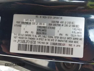 2015 Mazda 5 Sport с VIN JM1CW2BL2F0189726, выставлен на аукционе IAAI как лот 42443071 с пробегом 60 490 миль миль и . История ставок и продаж доступна на DreamBid. Изображение 9.