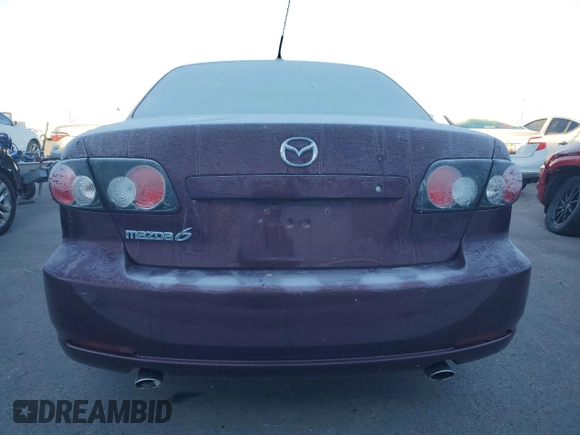 2007 Mazda 6 i Touring with VIN 1YVHP80C975M56867, listed as a Copart auction lot 88903655 with Not Provided miles and Salvage Title. Bid and sale history available at DreamBid. Image 6.