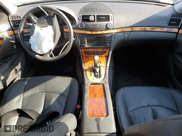 2006 Mercedes-Benz E 350 with VIN WDBUF56J66A816080, listed as a Copart auction lot 44451075 with 240,237 mi miles and Salvage Title. Bid and sale history available at DreamBid. Image 8.