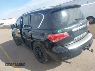2015 Infiniti QX80 with VIN JN8AZ2NF1F9572769, listed as a IAAI auction lot 41478820 with 143,892 mi miles and . Bid and sale history available at DreamBid. Image 3.