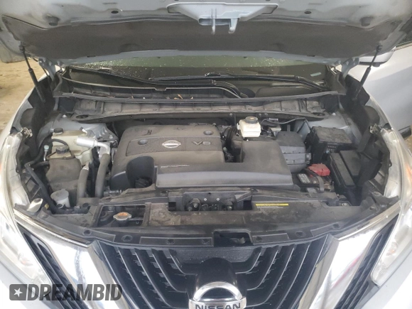 2016 Nissan Murano S z VIN 5N1AZ2MH6GN112560, wystawiony jako Copart lot #72698994 z przebiegiem 81 950 mil mil oraz Szkoda całkowita • Salvage title. Historia ofert i sprzedaży dostępna na DreamBid. Obrazek 12.