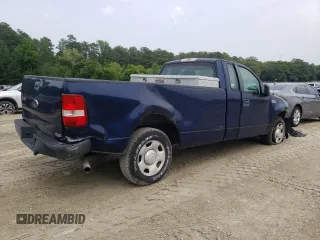 2008 Ford F-150 XL with VIN 1FTRF122X8KE92949, listed as a Copart auction lot 60833295 with 97,847 mi miles and Salvage title. Bid and sale history available at DreamBid. Image 3.