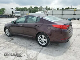 2013 Kia Optima EX with VIN 5XXGN4A71DG248703, listed as a Copart auction lot 59601635 with 113,222 mi miles and Non repairable. Bid and sale history available at DreamBid. Image 2.
