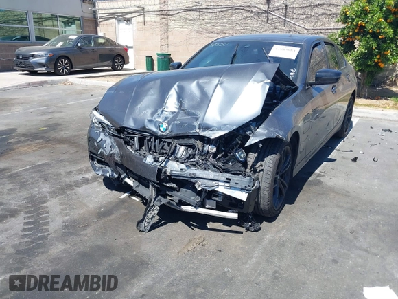 2021 BMW 3 Series 330e with VIN 3MW5P7J06M8C15108, listed as a IAAI auction lot 41885084 with 1 mi miles. Bid and sale history available at carsss.com. Image 6.
