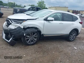2021 Honda CR-V Touring with VIN 5J6RW2H93ML012016, listed as a IAAI auction lot 42365715 with 55,114 mi miles and . Bid and sale history available at DreamBid. Image 14.