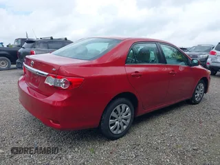 2013 Toyota Corolla L with VIN 2T1BU4EE1DC959881, listed as a IAAI auction lot 42167160 with 83,502 mi miles and . Bid and sale history available at DreamBid. Image 4.