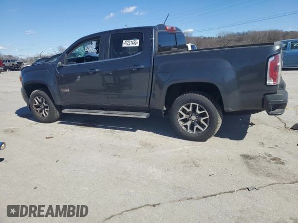 2016 GMC Canyon 4WD SLE with VIN 1GTG6CE35G1151048, listed as a Copart auction lot 47221485 with 47,373 mi miles and Salvage Title. Bid and sale history available at carsss.com. Image 2.