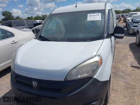 2017 Ram ProMaster City Cargo Tradesman with VIN ZFBERFAB6H6E68845, listed as a IAAI auction lot 40255976 with 256,184 mi miles and . Bid and sale history available at DreamBid. Image 6.