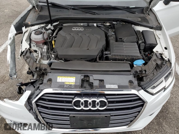2018 Audi A3 Sedan Premium with VIN WAUAUGFF8J1092397, listed as a Copart auction lot 44392573 with 20,309 mi miles. Bid and sale history available at carsss.com. Image 11.