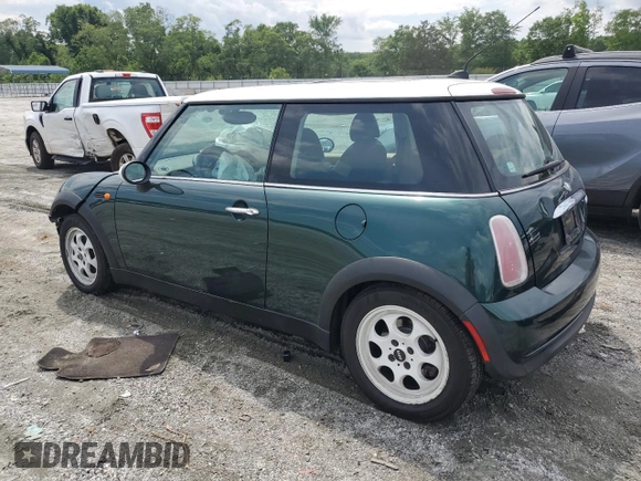 2005 MINI Hardtop z VIN WMWRC33465TC56731, wystawiony jako Copart lot #56404125 z przebiegiem 167 455 mil mil oraz Szkoda całkowita • Salvage title. Historia ofert i sprzedaży dostępna na DreamBid. Obrazek 2.