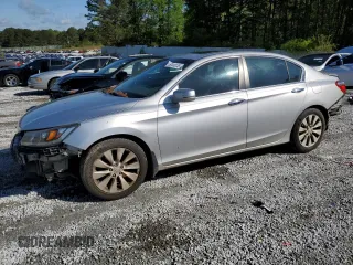2013 Honda Accord Sdn EX-L with VIN 1HGCR2F86DA116154, listed as a Copart auction lot 52411135 with 251,395 mi miles and Salvage Title. Bid and sale history available at carsss.com. Image 1.