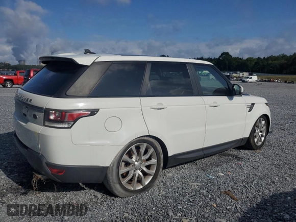 2016 Land Rover Range Rover Sport HSE with VIN SALWR2PF0GA656721, listed as a Copart auction lot 57646675 with 88,259 mi miles and Clean title. Bid and sale history available at DreamBid. Image 3.