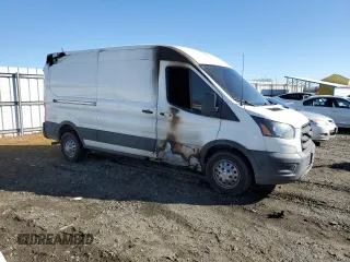 2020 Ford Transit Cargo with VIN 1FTBR2C84LKA25357, listed as a Copart auction lot 45907805 with Not Provided miles and Salvage Title. Bid and sale history available at carsss.com. Image 4.