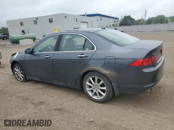 2007 Acura TSX with VIN JH4CL968X7C009091, listed as a Copart auction lot 60789755 with 303,504 mi miles and Salvage title. Bid and sale history available at DreamBid. Image 2.