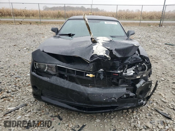 2015 Chevrolet Camaro LT with VIN 2G1FF3D33F9229309, listed as a Copart auction lot 78434774 with 100,320 mi miles and Non Repairable. Bid and sale history available at carsss.com. Image 5.
