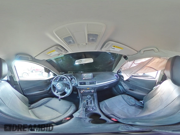 2014 Mazda 3 S Touring with VIN JM1BM1L33E1133538, listed as a Copart auction lot 89395995 with 114,435 mi miles and Salvage Title. Bid and sale history available at DreamBid. Image 14.
