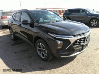 2025 Chevrolet Trax LT with VIN KL77LHEP4SC160472, listed as a IAAI auction lot 41744586 with 3,449 mi miles. Bid and sale history available at carsss.com. Image 1.