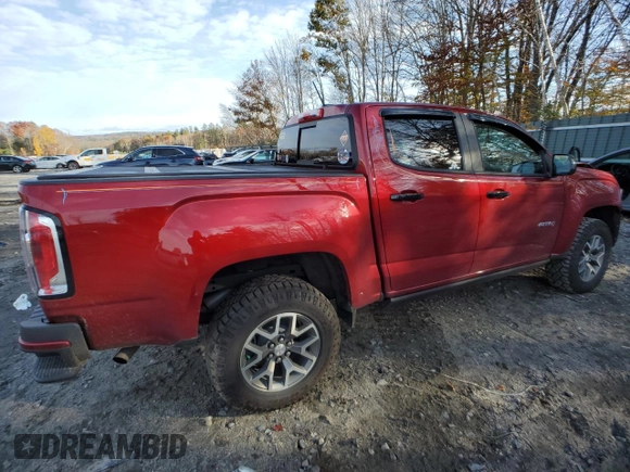2021 GMC Canyon 4WD AT4 w/Cloth with VIN 1GTG6FEN4M1229155, listed as a Copart auction lot 74517743 with 31,314 mi miles and Salvage Title. Bid and sale history available at carsss.com. Image 3.