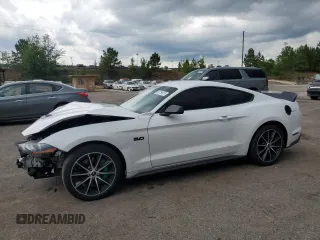 2018 Ford Mustang GT с VIN 1FA6P8CF2J5120803, выставлен на аукционе Copart как лот 58759925 с пробегом 109 603 миль миль и Списание • Salvage title. История ставок и продаж доступна на DreamBid. Изображение 1.