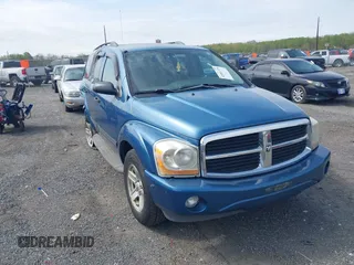2005 Dodge Durango SLT with VIN 1D4HD48N65F595930, listed as a IAAI auction lot 42061318 with 100,146 mi miles and . Bid and sale history available at DreamBid. Image 1.
