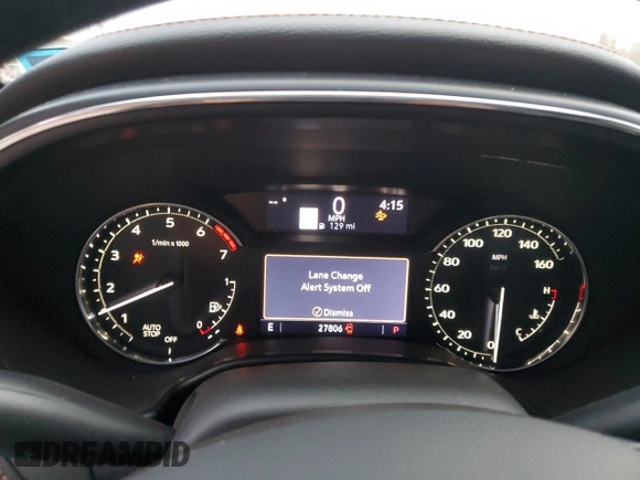 2023 Cadillac CT5 Sport with VIN 1G6DU5RK3P0105278, listed as a Copart auction lot 80003734 with 27,806 mi miles and Salvage Title. Bid and sale history available at DreamBid. Image 9.