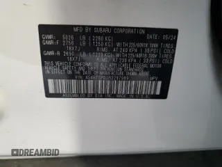 2024 Subaru Outback Touring XT with VIN 4S4BTGPD2R3297989, listed as a Copart auction lot 63825045 with 12,006 mi miles and Salvage title. Bid and sale history available at DreamBid. Image 13.
