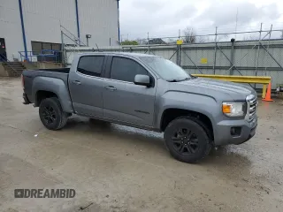 2020 GMC Canyon 4WD SLE with VIN 1GTG6CEN3L1237373, listed as a Copart auction lot 81198384 with 28,452 mi miles and Salvage Title. Bid and sale history available at carsss.com. Image 4.
