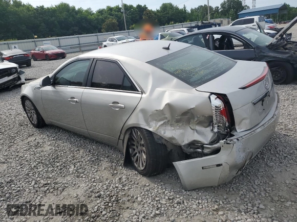 2008 Cadillac CTS RWD with VIN 1G6DF577X80196768, listed as a Copart auction lot 59951755 with 176,954 mi miles and Salvage title. Bid and sale history available at DreamBid. Image 2.