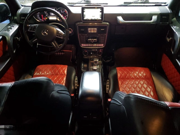 2014 Mercedes-Benz G 63 AMG with VIN WDCYC7DF9EX225480, listed as a Copart auction lot 77666574 with 116,967 mi miles and Clean title. Bid and sale history available at DreamBid. Image 8.