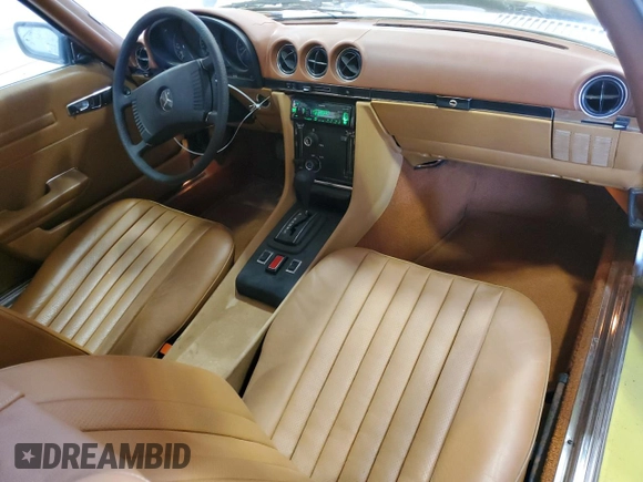 1975 Mercedes-Benz SL with VIN 10704412022665, listed as a Copart auction lot 49290605 with 85,380 mi miles and Clean title. Bid and sale history available at DreamBid. Image 8.