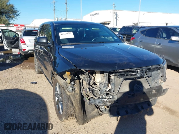 2014 Dodge Durango SXT with VIN 1C4RDHAG8EC353808, listed as a IAAI auction lot 41264850 with 196,716 mi miles and . Bid and sale history available at carsss.com. Image 1.