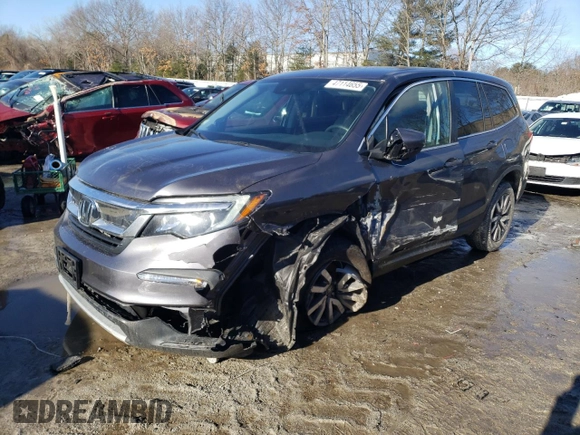 2020 Honda Pilot EX z VIN 5FNYF6H30LB065522, wystawiony jako Copart lot #47114655 z przebiegiem 23 723 mil mil oraz Nie do naprawy • Non repairable. Historia ofert i sprzedaży dostępna na DreamBid. Obrazek 1.