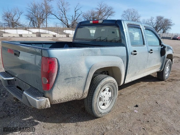 2007 Chevrolet Colorado LT w/1LT with VIN 1GCDT13E178235363, listed as a IAAI auction lot 41755454 with 75,153 mi miles. Bid and sale history available at carsss.com. Image 4.