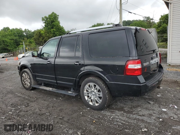 2011 Ford Expedition Limited with VIN 1FMJU2A57BEF27596, listed as a Copart auction lot 60077875 with 198,459 mi miles and Salvage title. Bid and sale history available at DreamBid. Image 2.