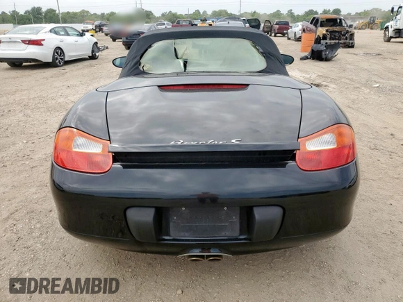 2002 Porsche Boxster S with VIN WP0CB29862U662253, listed as a Copart auction lot 63684845 with 115,500 mi miles and Salvage title. Bid and sale history available at DreamBid. Image 6.