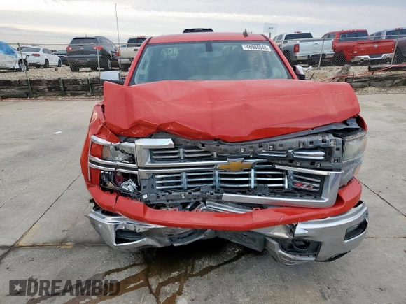 2014 Chevrolet Silverado 1500 LT with VIN 3GCUKREC2EG291896, listed as a Copart auction lot 46988045 with 143,810 mi miles and Salvage Title. Bid and sale history available at DreamBid. Image 5.