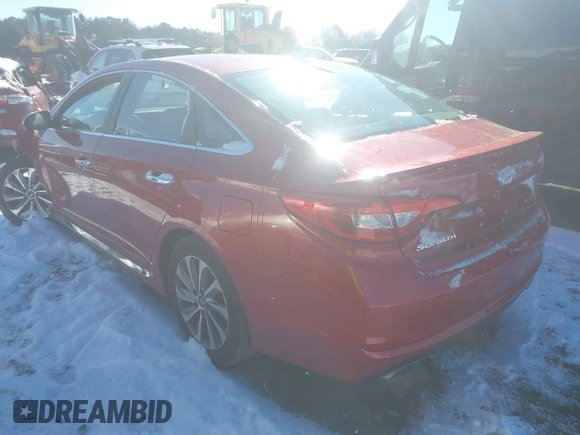 2017 Hyundai Sonata Sport with VIN 5NPE34AF4HH498810, listed as a IAAI auction lot 41374313 with 82,021 mi miles and . Bid and sale history available at DreamBid. Image 3.