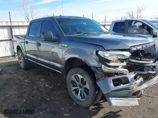 2019 Ford F-150 XL with VIN 1FTEW1EPXKFD24248, listed as a IAAI auction lot 41590420 with 65,734 mi miles. Bid and sale history available at carsss.com. Image 1.