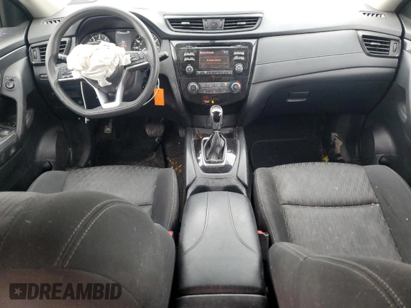 2017 Nissan Rogue S with VIN KNMAT2MT9HP566933, listed as a Copart auction lot 81948404 with 184,608 mi miles and Salvage Title. Bid and sale history available at DreamBid. Image 8.