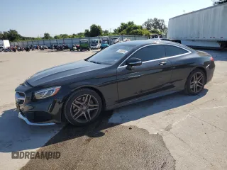 2017 Mercedes-Benz S 550 with VIN WDDXJ8FB1HA024368, listed as a Copart auction lot 72063484 with 44,182 mi miles and Salvage title. Bid and sale history available at DreamBid. Image 1.