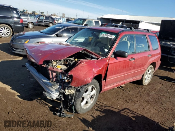 2006 Subaru Forester 2.5 X with VIN JF1SG636X6H722051, listed as a Copart auction lot 82668154 with 281,267 mi miles and Salvage Title. Bid and sale history available at carsss.com. Image 1.