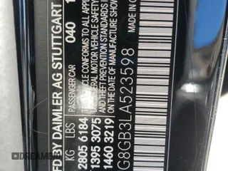 2020 Mercedes-Benz S 560 with VIN WDDUG8GB3LA523598, listed as a Copart auction lot 76328464 with 65,013 mi miles and Salvage Title. Bid and sale history available at carsss.com. Image 12.